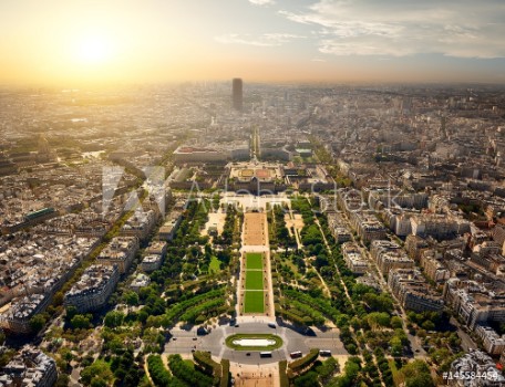 Bild på Panoramic view of Paris